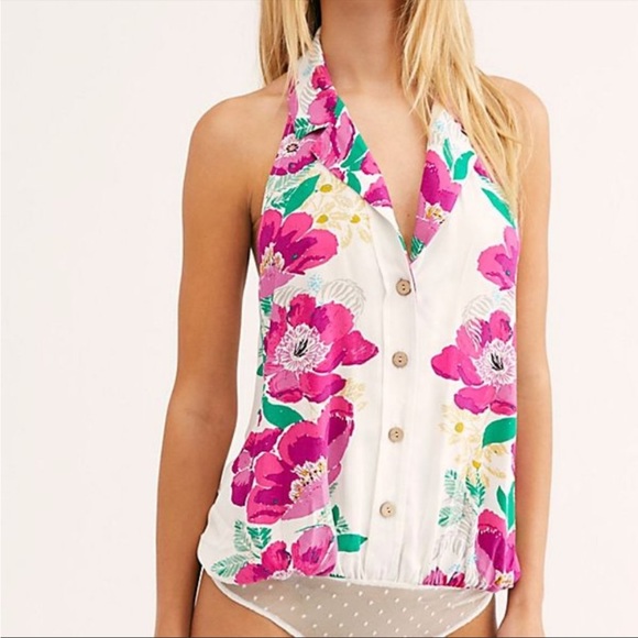 Free People halter bodysuit - Picture 2 of 8